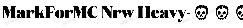 MarkForMC Nrw Heavy字体转换